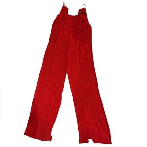 Zara Vibrant Red Jumpsuit